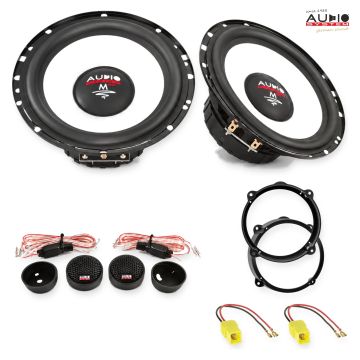 Pachet difuzoare Alfa Romeo Brera (939) 2006-2010 Audio System M-Series componente dedicate uși față