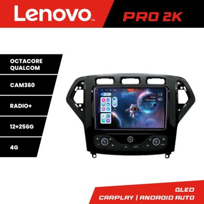 Navigatie Ford Mondeo 2007-2010 Android radio gps internet 8 core QLED 2K 12+256 360 Lenovo