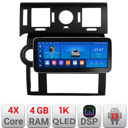 Navigatie dedicata Edonav Hummer H2 2002-2008  Edotec 4+64 12.3 inch Incell 1K android Wifi 5Ghz gps internet  KIT-hummer2002