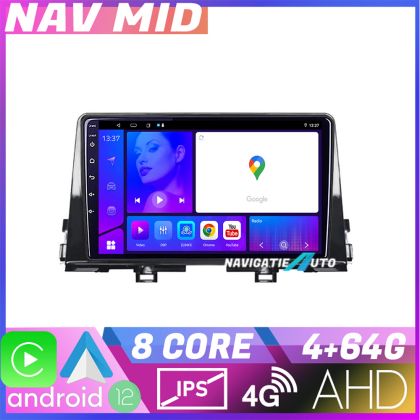 Navigatie Kia Picanto 2016 KIT 2217 EDOTEC-LITE Android Ecran 720P Octa Core 4 64 Carplay
