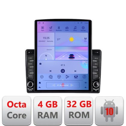 Navigatie Citroen Berlingo 2015-2018 G-berlingo ecran tip TESLA 9.7" cu Android Radio Bluetooth Internet GPS WIFI 4+32