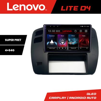 Navigatie Nissan Patrol 2000-2005 Lenovo QLED 1K 4+64 WIFI 5Ghz carplay android auto Android kit-patrol-old+EDT-LITE-D4-9-4+64