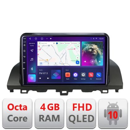 Navigatie Honda Accord 2019-2022 dedicata Android QLED octa core 4+64 4G DSP FHD carplay android auto radio gps internet Android Kit-+EDT-E310v3