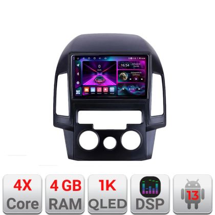 Navigatie Hyundai I30 2009-2012 clima manuala A-I30AC  4+64 InCell Display 1K Android Waze USB Navigatie Internet Youtube Radio