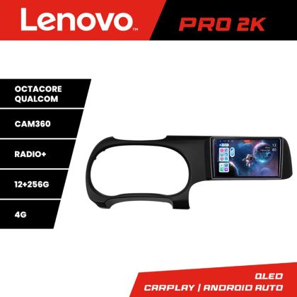 Navigatie Hyundai I10 2020 Lenovo Kit-I10 8 core QLED 2K 12+256 360 Android Waze USB Navigatie Internet Youtube Radio