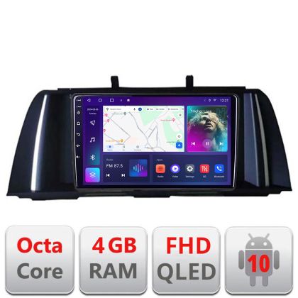 Navigatie Seria 5 F10 2010-2012 CIC Android Ecran QLED octa core 4+32 carplay android auto KIT-f10-cic+EDT-E309V3
