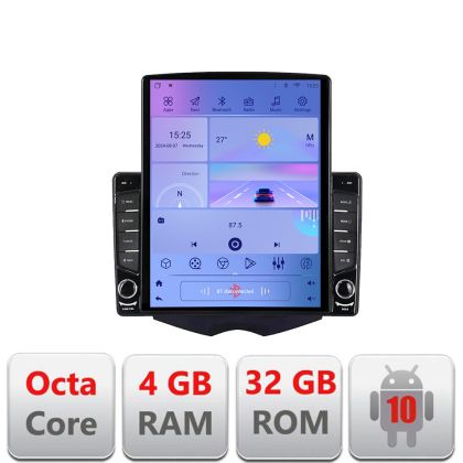 Navigatie Hyundai Veloster Tip Tesla Android radio gps internet 8core 4G 4+32 kit-veloster+EDT-E709