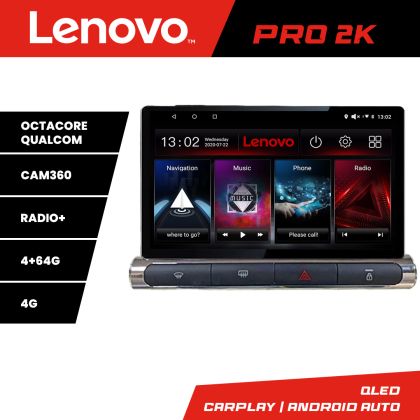 Navigatie Citroen C3 2017-2024 ecran color de fabrica Lenovo Qled 2K Octa Core 4+64 360 DSP carplay android auto radio gps internet Kit-+PRO-2K-9-4+64