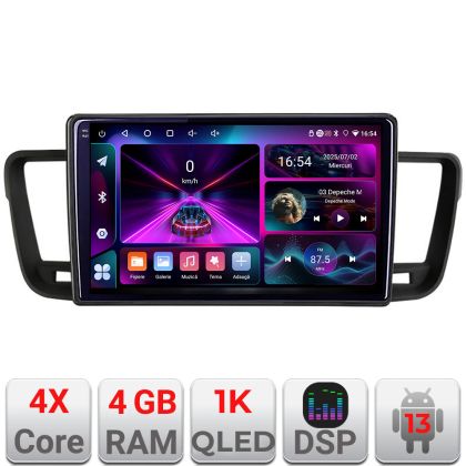 Navigatie Peugeot 508 A-5637  4+64 InCell Display 1K Android Waze USB Navigatie Internet Youtube Radio