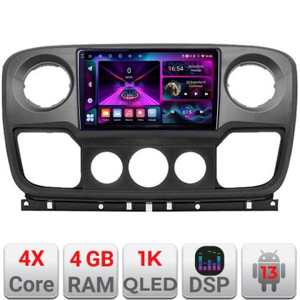 Navigatie Opel Movano, Renault Master 2010-2021 Android radio gps internet 4+64 InCell Display 1KGB 4-Core Kit-movano+EDT-E210-RK V1