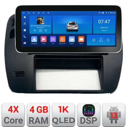 Navigatie Nissan Patrol 2000-2005 Edotec Incell 1K 12.3 inch  4+64 carplay android auto radio internet kit-patrol-old+EDT-E212-RK