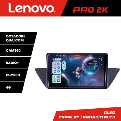 Navigatie BMW X1 E84 Lenovo Kit-219 cu Android Radio Bluetooth internet 8 core QLED 2K 12+256 360