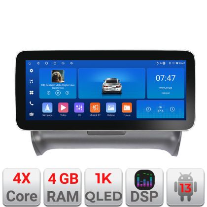 Navigatie Audi TT 2004-2011 K-078 Edotec 4+64 12.3 inch Incell 1K android Wifi 5Ghz gps internet