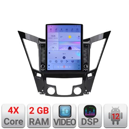 Navigatie Hyundai Sonata 2011-2015 K-259 ecran tip TESLA 9.7" cu Android Radio Bluetooth Internet GPS WIFI 2+32 DSP Qu