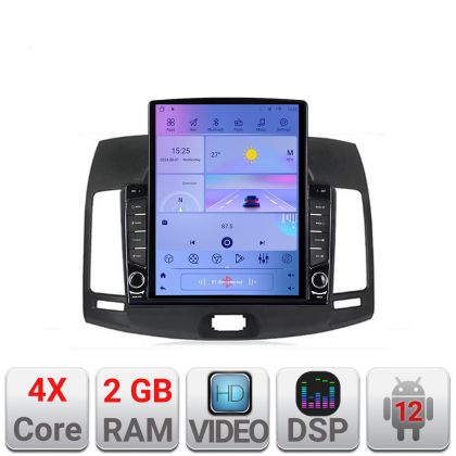 Navigatie Hyundai Elantra 2007-2011 K-2009 ecran tip TESLA 9.7" cu Android Radio Bluetooth Internet GPS WIFI 2+32 DSP