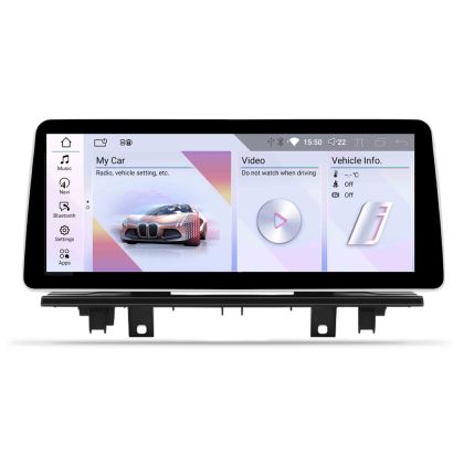 Navigatie BMW X1 F48 2016-2019 cu ecran EVO Android ecran 10.25" 4+32 4G BT