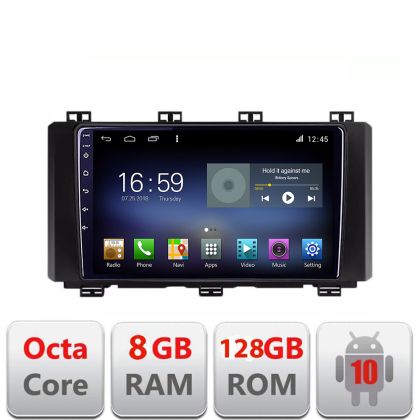 Navigatie Toyota Auris 2013-2018 Octa Core cu Android Radio Bluetooth Internet GPS WIFI DSP 8+128GB 4G