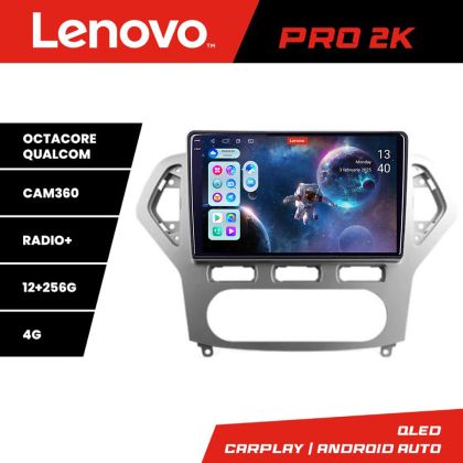 Navigatie Ford Mondeo 2006-2010 Lenovo Kit-MONDEO-AC 8 core QLED 2K 12+256 360 Android Waze USB Navigatie Internet Youtube Radio