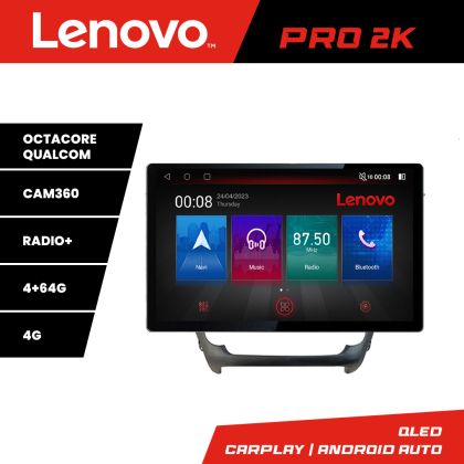 Navigatie Toyota Avensis 2015-2019 Lenovo PRO 4+64 13 inch 2K android 4G DSP gps internet  Kit-avensis-15+EDT-E