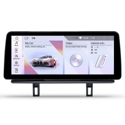 Navigatie dedicata Edotec BMW Seria 1 E87 2003-2008 masini cu ecran color CIC Android ecran 10.25" 4+32 4G BT