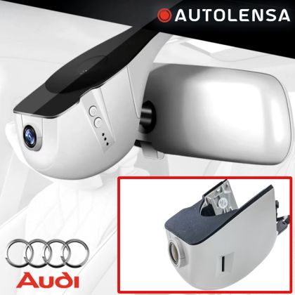Cameră DVR Audi Modele AD01 2013 - 18 A2,A3,A5,A5,A6,A7,A8,Q3,Q5,Q7,R8 , cameră față 1080p Autolensa, Model 24/7  Negru AD01
