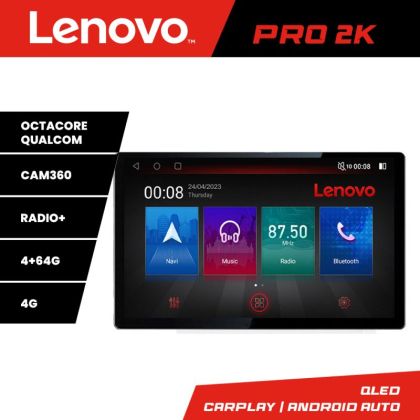 Navigatie Hyundai IX35 K-361 Lenovo PRO 4+64 13 inch 2K android 4G DSP gps internet  8Core