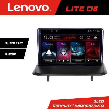 Navigatie Peugeot 3008 5008 Lenovo QLED Octa core 6+128 DSP Wifi 5Ghz Android radio gps internet kit-3008+LITE-9-6+128