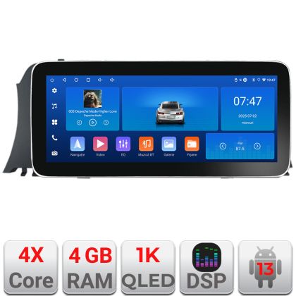 Navigatie Nissan Murano Z51 2007-2013 Edotec 4+64 12.3 inch Incell 1K android Wifi 5Ghz gps internet  KIT-murano2010