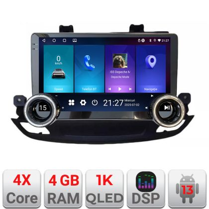 Navigatie Opel Insignia 2018- Kit-insignia19 Edotec  4+64 10.5 inch Incell 1K android Wifi 5Ghz gps internet