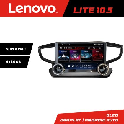 Navigatie Hyundai Ioniq 2016-2020 Lenovo  8 core 4+64 10.5 inch Incell 1K android Wifi 5Ghz gps internet  KIT-ioniq