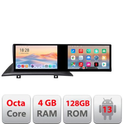 Navigatie BMW X3 2004-2012 Edotec 8 core 4+128 10.5 inch Incell 1K android Wifi 5Ghz gps internet