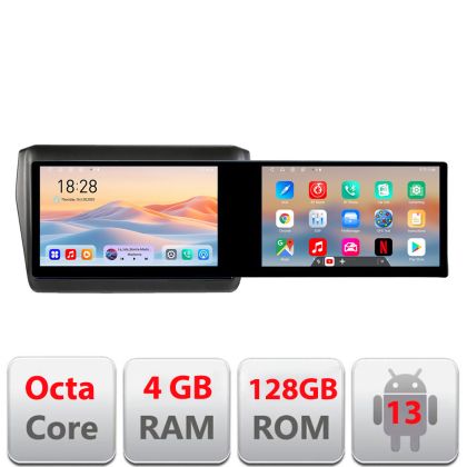 Navigatie Suzuki Swift 2017- Kit-2179 Edotec 2 ecrane  8 core 4+128 21.6 inch Incell android Wifi 5Ghz gps internet  Co