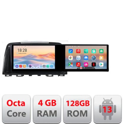 Navigatie Mazda 6 2013-2017 Edotec 8 core 4+128 10.5 inch Incell 1K android Wifi 5Ghz gps internet