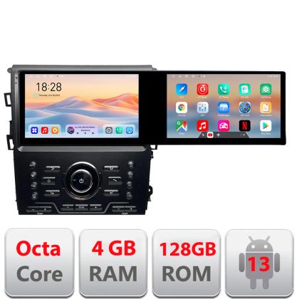 Navigatie Mondeo MK5 SYNC2 si SYNC 3 2015-2022 Edotec 8 core 4+128 10.5 inch Incell 1K android Wifi 5Ghz gps internet