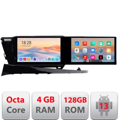 NavigatieToyota Camry 2017-2021 Kit-camry-2018 Edotec 2 ecrane  8 core 4+128 21.6 inch Incell android Wifi 5Ghz gps internet