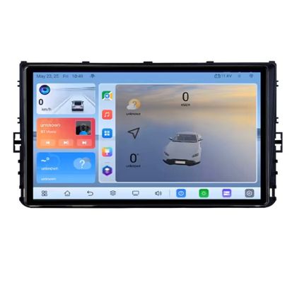Navigatie grupul VW C-933 Android 8 Core 2.2 Ghz 8+128 Qled 1K ADAS 4G LTE GPS 360 KIT-933+EDT-E409V3