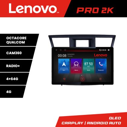 Navigatie Toyota Highlander 2007-2013 Lenovo PRO 4+64 13 inch 2K android 4G DSP gps internet