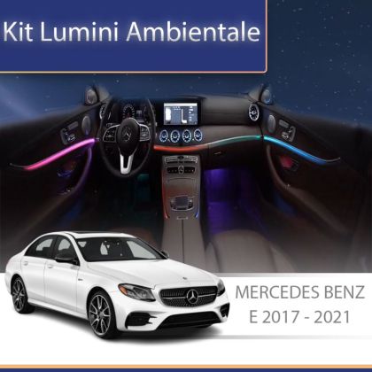 Lumini Ambientale Mercedes Benz W213 lumini pentru bord si boxe control telefon sau sistem original