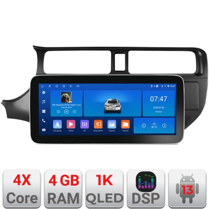 Navigatie Kia Rio 2011-2014 K-rio-11 Edotec 4+64 12.3 inch Incell 1K android Wifi 5Ghz gps internet  C