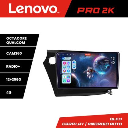 Navigatie Honda Insight 2009-2014 Lenovo Kit-insight 8 core QLED 2K 12+256 360 Android Waze USB Navigatie Internet Youtube Radio