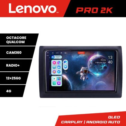Navigatie Fiat Stilo Lenovo Kit-STILO 8 core QLED 2K 12+256 360 Android Waze USB Navigatie Internet Youtube Radio