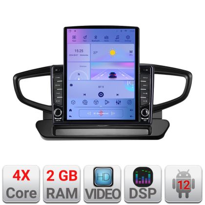 Navigatie Hyundai Ioniq 2016-2020 Android radio gps internet quad core 2+32 ecran vertical 9.7" KIT-ioniq+EDT-E708