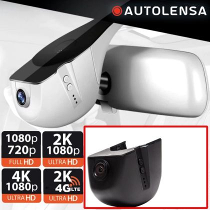 Cameră DVR Mercedes-Benz C63 AMG, C300, GLC 2017-19 Premium, cameră față 1080p Autolensa, Model 24/7  Negru MB-25