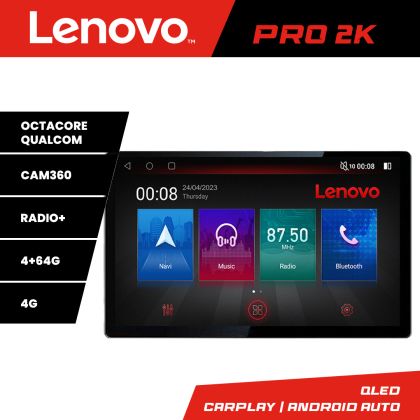 Navigatie Citroen Berlingo 2019- K-berlingo18 Lenovo PRO 4+64 13 inch 2K android 4G DSP gps internet