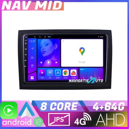 Navigatie Fiat ducato 2006 KIT DUCATO EDOTEC-LITE Android Ecran 720P Octa Core 4 64 Carplay v1