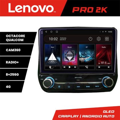 Navigatie dedicata Ford Fiesta 2020- Lenovo Qled 2K Octa Core 8+256 360 DSP carplay android auto radio gps internet PRO-2K-9-8+256