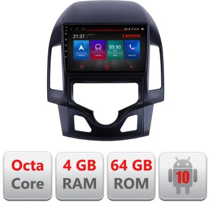 Navigatie Hyundai I30 2009-2012 clima automata E-i30automatic Octa Core cu Android Radio Bluetooth Internet GPS WIFI D RESIGILAT