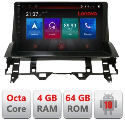 Navigatie Mazda 6 2004-2008 E-MZD6 Octa Core cu Android Radio Bluetooth Internet GPS WIFI DSP 4+64GB 4G RESIGILAT