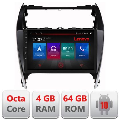 Navigatie Toyota Camry 2012-2018 Android radio gps internet Octa Core 4+64 LTE Kit-camry12+EDT-E510-PRO RESIGILAT