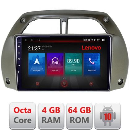 Navigatie Toyota Rav 4 2000-2004 Android radio gps internet Octa Core 4+64 LTE kit-rav4-old+EDT-E509-PRO RESIGILAT